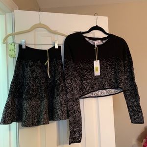 BCBG two-piece sweater set